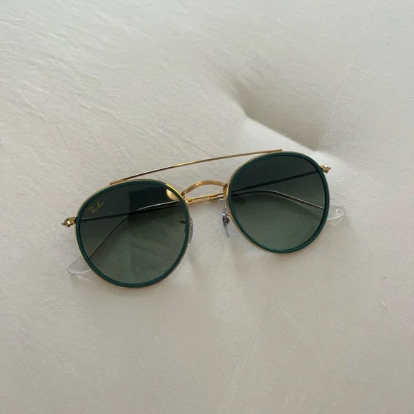 Round Double Bridge Raybans - Picture 3 of 5